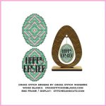 (image for) Easter Egg Quilt Block 8